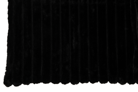 Patura plaid, Textil, Negru, 180x130x3 [1]