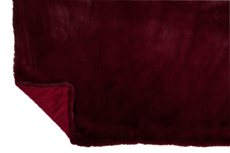 Patura plaid, Textil, Rosu, 180x130x3 [3]