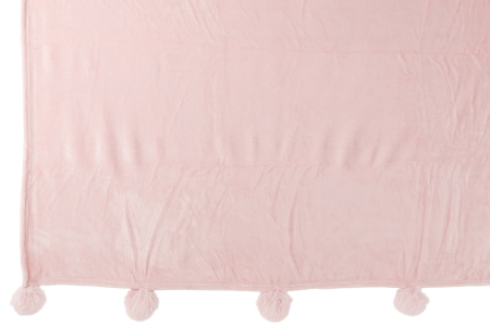 Patura plaid, Textil, Roz, 170x130x1 [3]