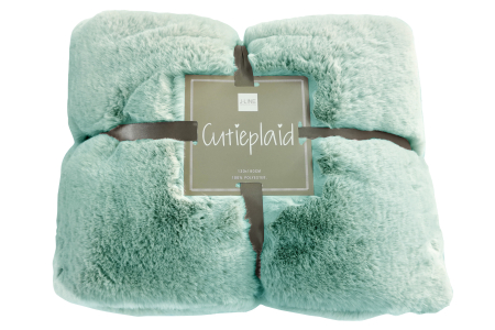Patura plaid, Textil, Verde, 180x130x3 [4]