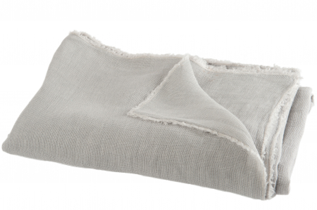 SALE % - Patura Stonewashed, Bumbac/Panza/Rasina, Gri, 150x0.5x200 cm