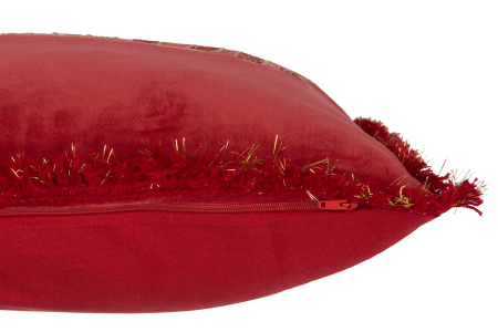 Pernă Amour Textil Roșu/Auriu [2]