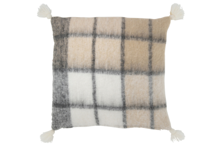 SALE % - Perna cu ciucuri, Poly Bej