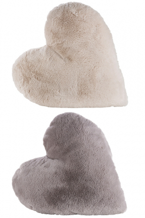 Perna decorativa, HEART, catifea, 42X44 cm set 2 [1]