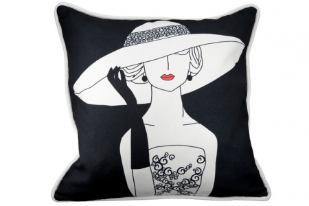 Pernă Lady with hat  [1]