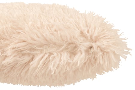 CRACIUN - Perna Moutie poliester bej | L 45X l 45X H 15 cm
