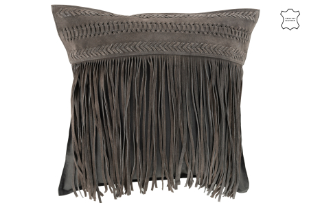 SALE % - Perna, Piele sintetica, Gri, 43x43x1
