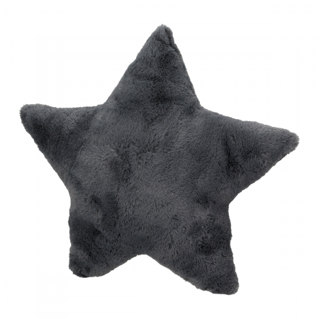 Pernă, Star, Plush, Pânză, crem, gri, PU 4, 2 buc. asortate, L. 13 cm, L. 45 cm, H. 43 cm [1]