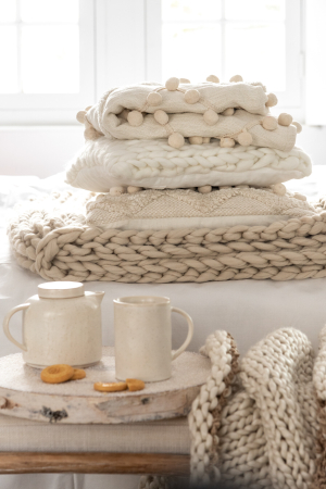 Perna, Textil, Alb , 40x40x4 [2]