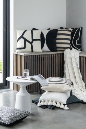 SALE % - Perna, Textil, Alb , 40x60x10