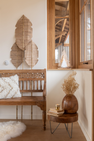 SALE % - Perna, Textil, Alb , 47x47x14