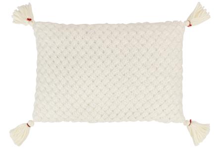 SALE % - Perna, Textil, Alb , 58x39x10