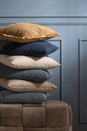 SALE % - Perna, Textil, Albastru, 45x45x4