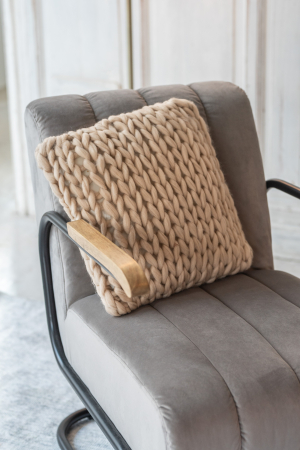 SALE % - Perna, Textil, Bej, 40x40x4