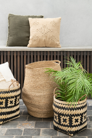 SALE % - Perna, Textil, Bej, 45x45x10