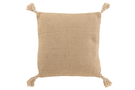 SALE % - Perna, Textil, Bej, 64x64x13.5