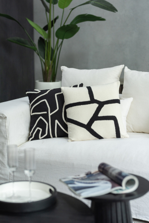 SALE % - Perna, Textil, Multicolor, 43x43x10