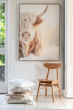 SALE % - Perna, Textil, Natural, 42x44x10