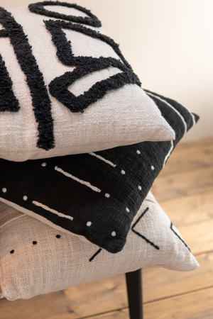 Perna, Textil, Negru, 43x43x15 [3]