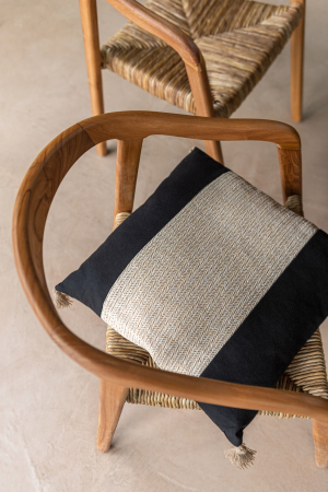 SALE % - Perna, Textil, Negru, 45x45x11