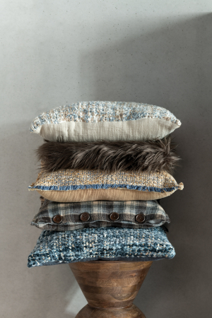 Perna, Textil, Negru, 45x45x4 [2]