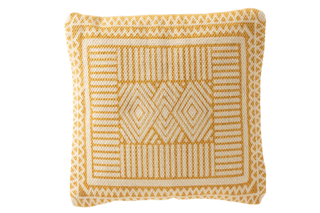 SALE % - Perna, Textil, Ocru, 42x44x10