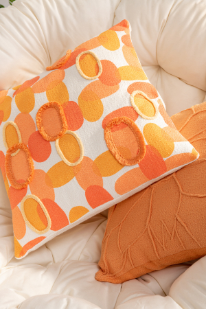 SALE % - Perna, Textil, Portocaliu, 43x43x10