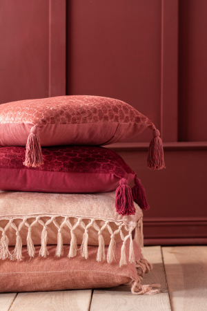 Perna, Textil, Rosu, 45x45x3 [3]