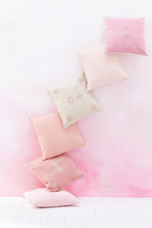 Perna, Textil, Roz, 45x45x2 [3]