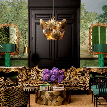 Perna Tigris maro 60 x 60 cm, Dimensiuni: L. 60 | W. 60   [1]