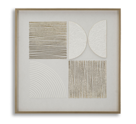 Tablouri - Pictura abstracta pe pânza cu Rama, -a- 60x3x60 cm