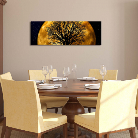 Pictură decorativă pe pânză ă cu LED [3]