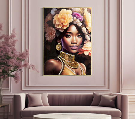 Pictura pe pânza cu Rama, Zena -a- cm 72x4,5x102 [6]