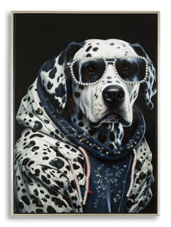 SALE % - Pictură pe pânză lăcuită, EDVY ramă inclusă 53x3x73 cm