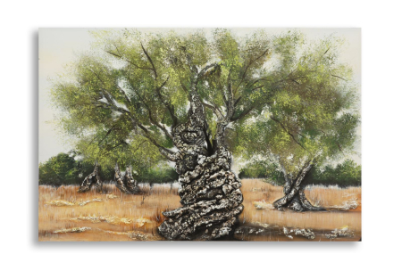 SALE % - Pictura pe panza, Maslin -a- 120x3,8x80 cm