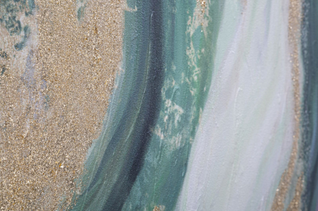 Pictura pe pânza, verde 80x2,8x100 cm [3]
