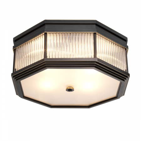 Lustre - Plafoniera Bagatelle, finisaj bronz, Dims: W. 40.5 | D. 40.5 | H. 18  (CM)