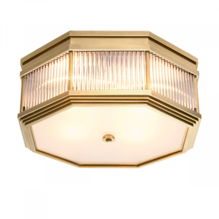 Lustre - Plafoniera Bagatelle, finisaj din alamă cu aspect vintage