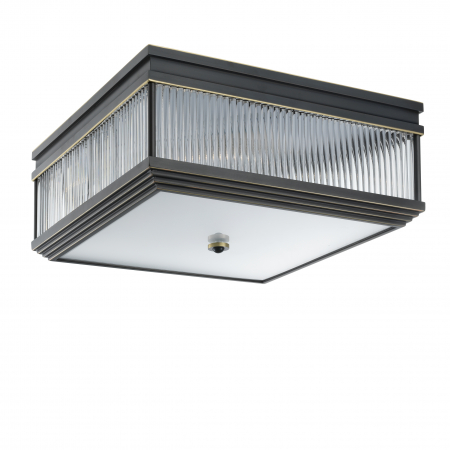 Plafoniera Marly, finisaj bronz, Dims: W. 40.5 | D. 40.5 | H. 18.5  (CM) [1]
