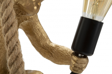 Plafoniera Monkey, Auriu, Cm Ø 27X32X60 [6]