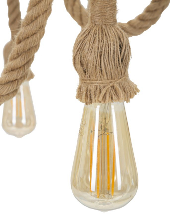 Plafoniera Rope Cercle, Cm Ø 64X90 [2]