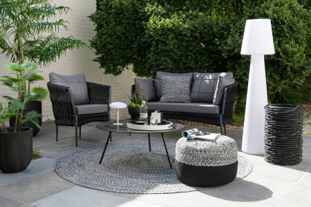 SALE % - Planta artificiala, Material sintetic, Verde, 75x75x112