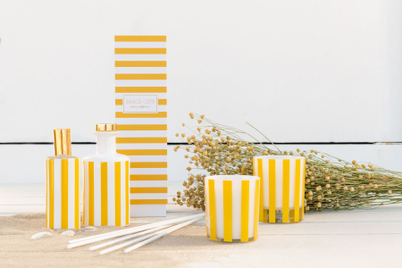 SALE % - Planta, Fibre naturale, Galben, 12x10x70