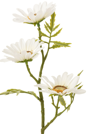 Planta, Material sintetic, Alb, 11x11x45 [1]