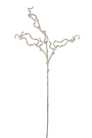 Plante artificiale si uscate - Planta, Material sintetic, Alb, 45x1x98