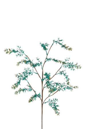 Plante artificiale si uscate - Planta, Material sintetic, Albastru, 38x25x78