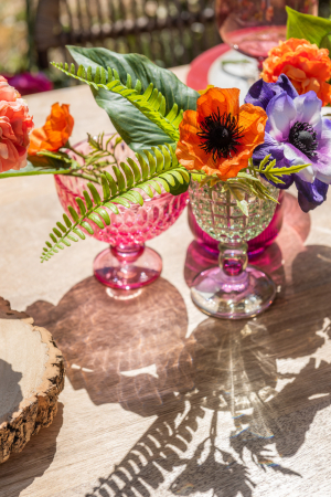 Plante artificiale si uscate - Planta, Material sintetic, Portocaliu, 10x10x33