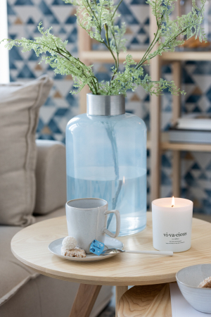 Decoratiuni - Planta, Material sintetic, Verde, 20x7x40