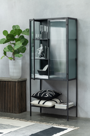 Decoratiuni - Planta, Material sintetic, Verde, 30x30x129