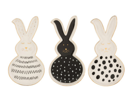 Platou, Rabbit Ceramica Ass3 [1]